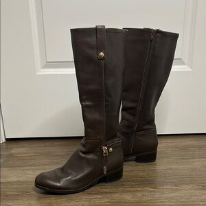 Brown Leather Boots